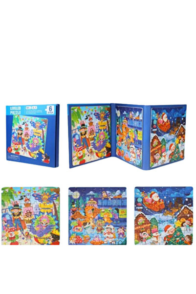 Picodino Set puzzle magnetic pentru copii, 147 piese, multicolor, 3-6 ani