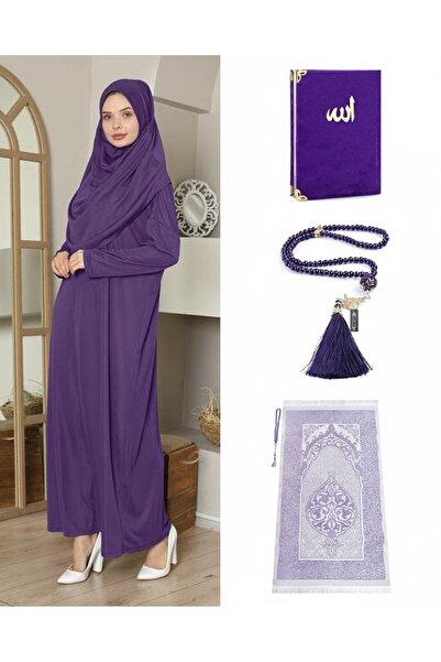 medipek Namaz Seti Namaz Elbisesi Seccade Inci Tesbih Yasin