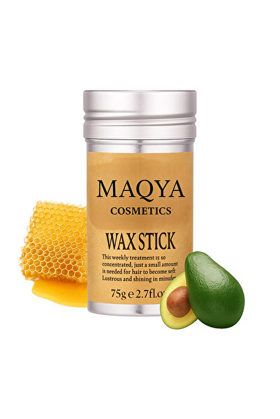 MAQYA KOZMETİK Hair Wax Stick 75gr - Saç Sabitleyici-Güçlü Tutuş-Elektriklenm...