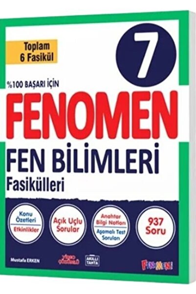 Fenomen Yayıncılık Fenomen 2026 7. Sınıf Fen Bilimleri Fasikülleri