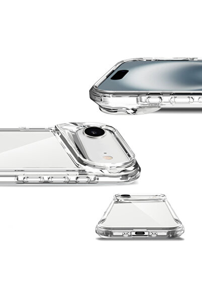 UnDePlus Apple iPhone 17 Air Case Maxi Mus Non-Yellowing Transparent Cover