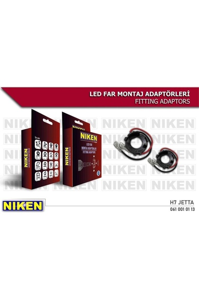 Niken Vw Jetta Golf Caddy Mk5 led far aparatı h7 far sabitleme aparatı