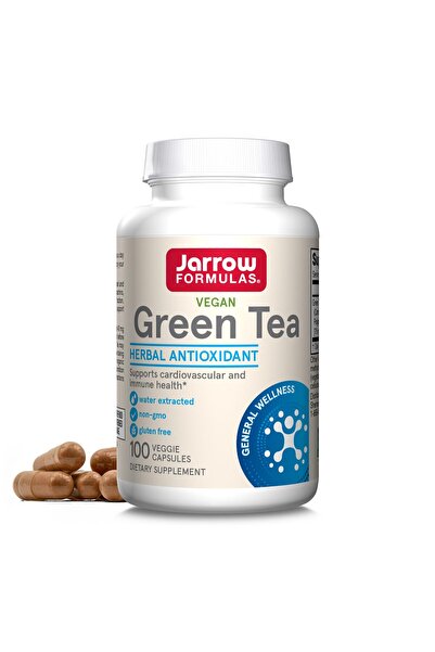 Jarrow Formulas الشاي الأخضر، مضاد للأكسدة العشبي، 500 ملغ، 100 كبسولة