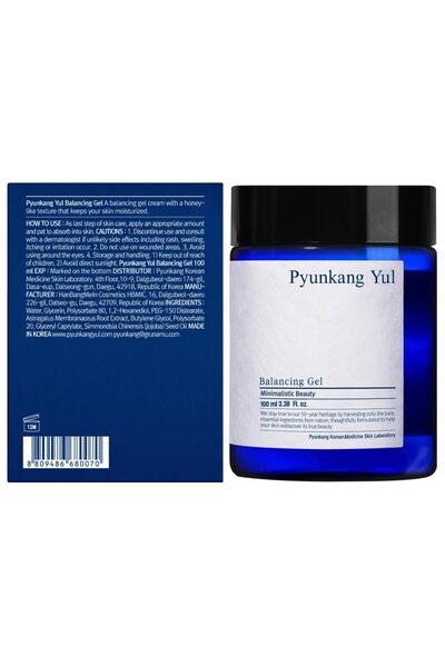 Pyunkang Yul Balancing Gel Daily Face Moisturizer for Dry & Combination Skin - 3.3 Fl. Oz.