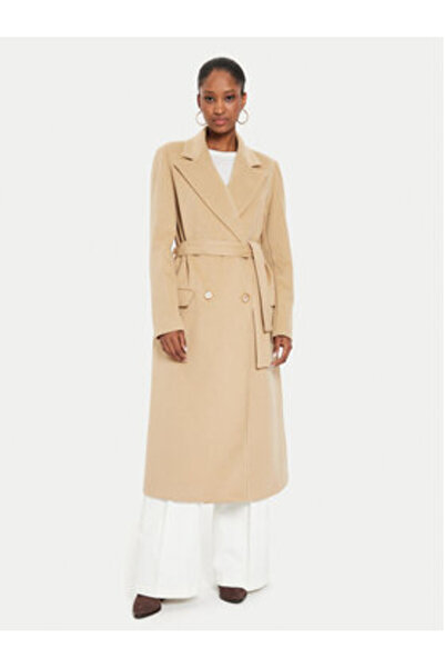 RINASCIMENTO Γυναικείο παλτό ελαφρύ εφαρμογής CFC0120154003 Μπεζ