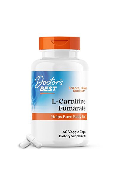 Doctor's Best فومارات إل-كارنيتين من دكتورز بيست، نباتي، 60 كبسولة