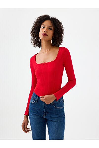 Loft Slim Fit Kadın Bluz U.kol