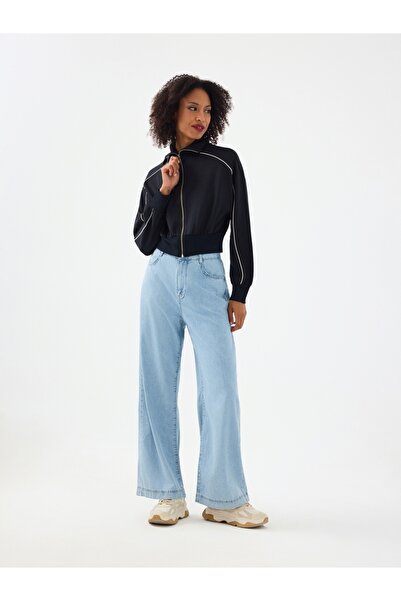 Loft Long Crop Kadın Sweatshirt