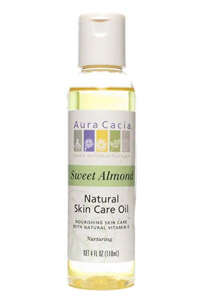 AURA CACİA زيت اللوز الحلو (1 × 4 أونصة)