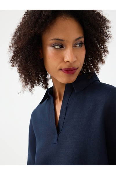 Loft Relax Fit Kadın Gömlek K.kol