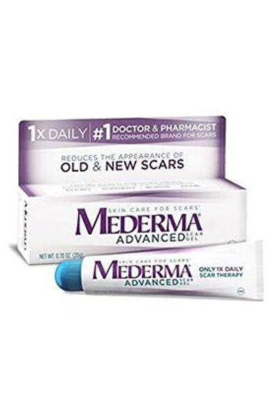 Mederma جل الندبات المتقدم - يقلل من الندبات القديمة والجديدة - يوصي به الأطب...