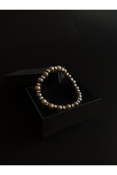bilekki Doğal Taş El Yapımı Erkek Bileklik