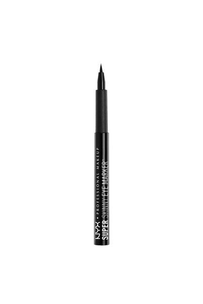NYX Professional Makeup Super Skinny Eye Marker, Liquid Eyeliner, Carbon Black