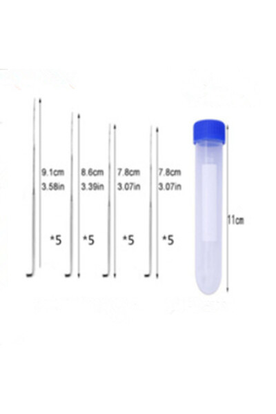 Choice1 مجموعة إبر تلبيد صوف من إمزاي، مقاسات 3/4، نوع 1، بمقابض خشبية، مع غط...