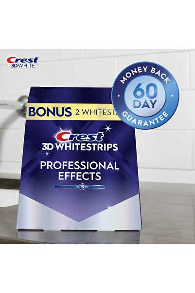CREST 3D White Professional Effects Whitening Kit - 22 Treatments, 44 Strips