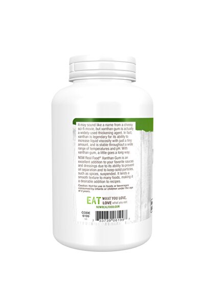 Now Foods , Xanthan Gum Pure Powder, Kosher and Gluten-Free Natural Thickener, 6-Ounce