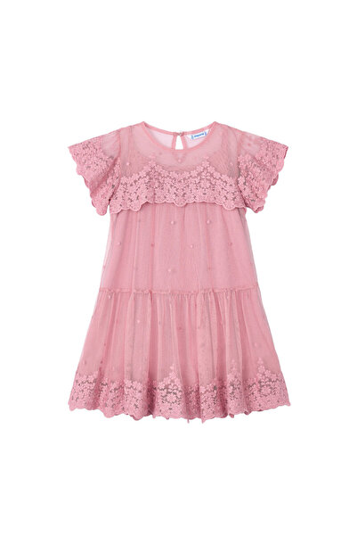 MAYORAL Κομψό φόρεμα για κορίτσια 3909 Ροζ