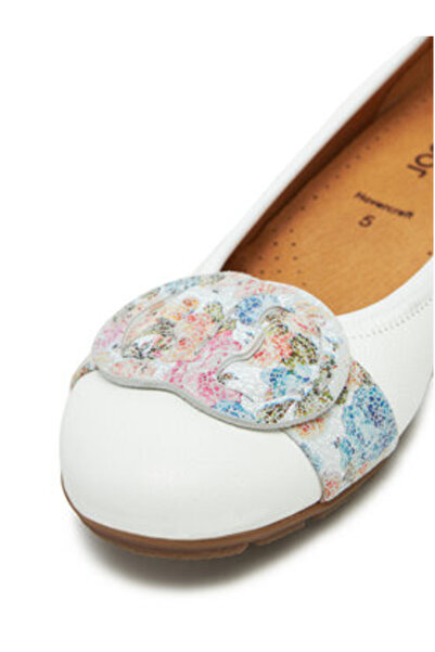 GABOR γυναικείες μπαλαρίνες 64.163.31 λευκές