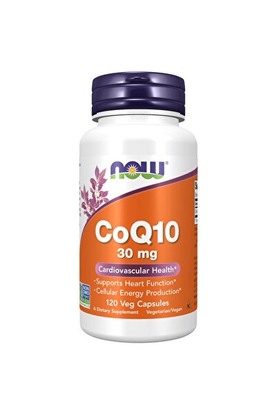Now Foods CoQ10 30 ملغ، درجة صيدلانية، 120 كبسولة نباتية