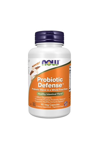 Now Foods Probiotic Defense with 1 Billion Organisms, 90 Veg Capsules