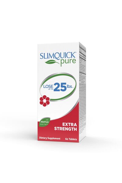 SlimQuick حبوب Pure 3x Extra Strength للنساء - 60 قرصًا