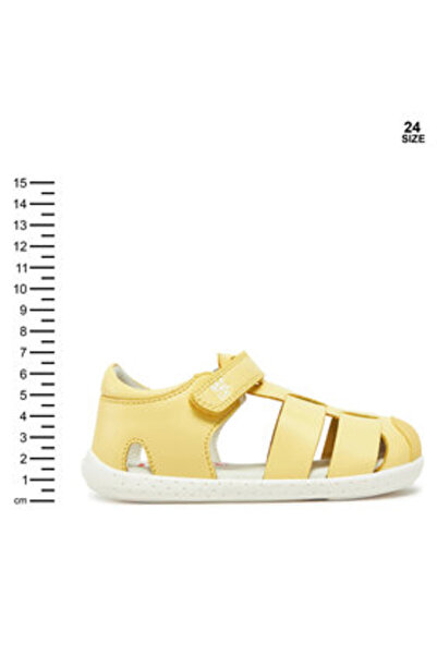 Garvalin σανδάλια για κορίτσια 252326 κίτρινα