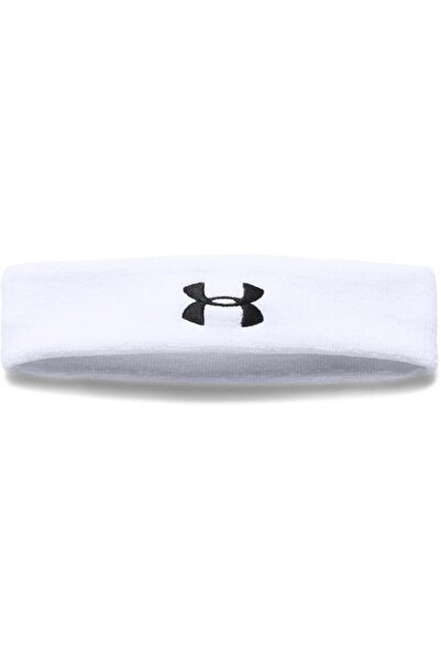 Under Armour عصابة رأس UA Performance للرجال OSFA باللون الأبيض