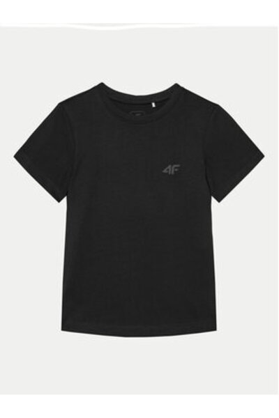 4F Μπλούζα για αγόρια 4FJWMM00TTSHM1626 Μαύρο