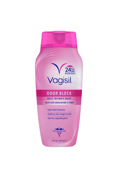Vagisil Feminine Wash, Odor Block, Gynecologist Tested, Hypoallergenic, 12 oz