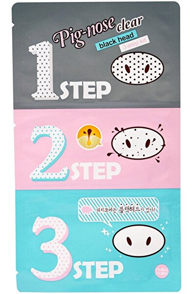 Holika Holika Pig-Nose Clear Black Head 3-Step Kit/Blackheads Pore Care
