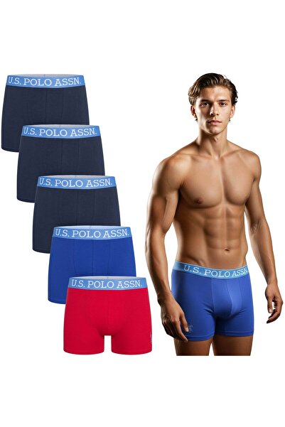 U.S. Polo Assn. Herren Boxershorts 5er-Pack P-008