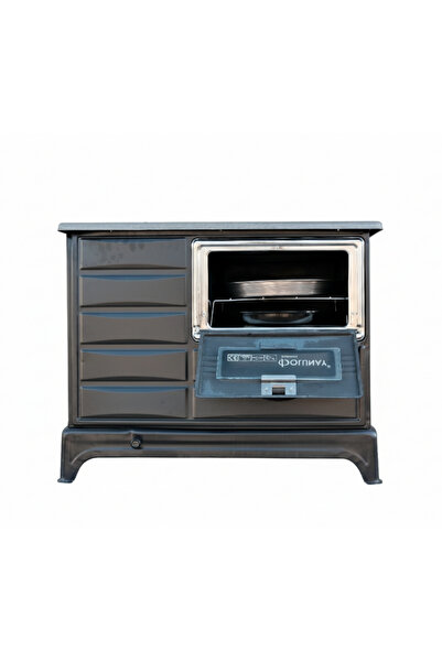 dolunay ısı cihazları Gri Düz Büyük Fırın Panelli Mat Soba 0.60 Sac İki Adet ...