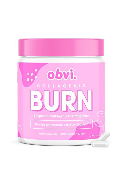 Obvious Basic حرق الكولاجين | مكمل ببتيد الكولاجين مع مستخلص الشاي الأخضر | ٣...