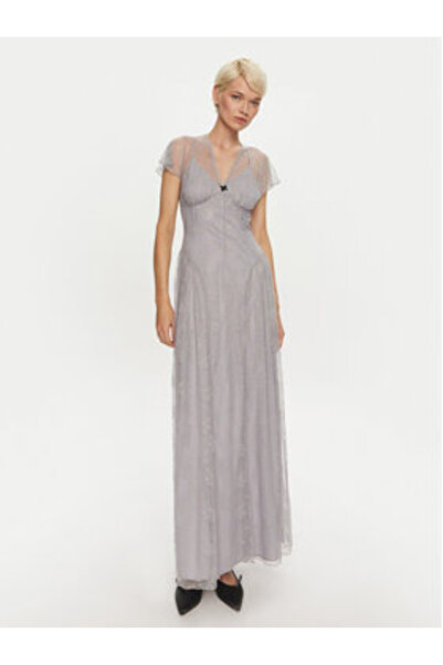 ROTATE Γυναικείο βραδινό φόρεμα 113275039 Γκρι