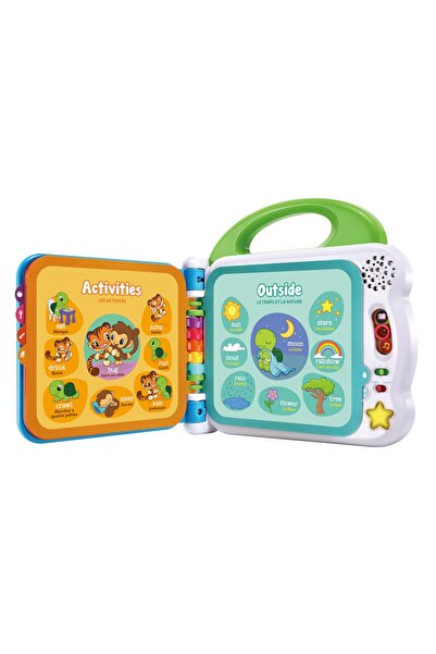 LeapFrog Learning Friends 100 Words Bilingual Baby Book, Toddler Toy 1+ Years