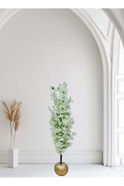 BYT ALRWASM FOR TRADE Artificial Bougainvillea Tree with Gold Pot 140 cm