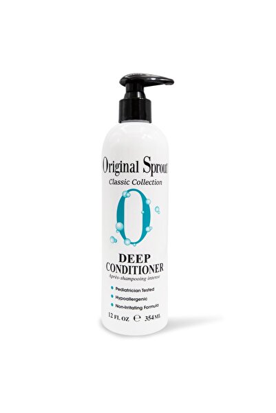 Original Sprout Deep Conditioner for All Hair Types, Vegan Conditioner, 12 oz...