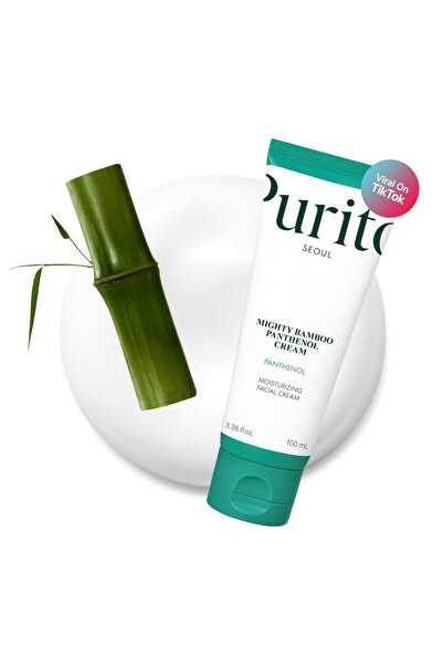 Purito كريم بانثينول الخيزران الكوري النباتي للتعافي من حب الشباب وتعزيز التو...