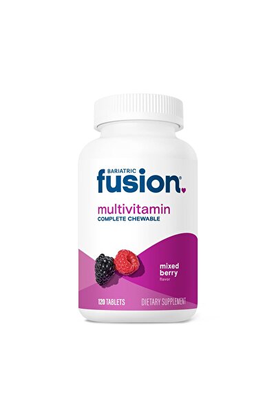 Bariatric Fusion Bariatric Multivitamin with Iron Chewable | Mixed Berry | One Month Supply
