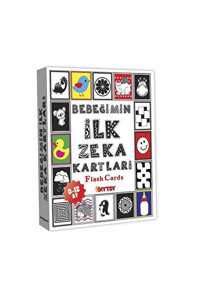 Eco Lounge 1369 بطاقة فلاش بطاقات الذكاء الأولى لطفلي - Diytoy