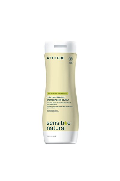 Attitude شامبو لفروة الرأس الحساسة بزيت الشوفان والأرغان، معتمد من مجموعة الع...