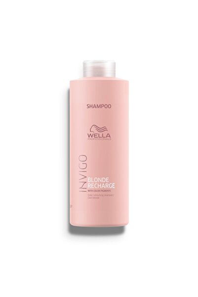 Wella Professionals شامبو إنفيجو بلوند ريتشارج المنعش للشعر الأشقر البارد - 3...
