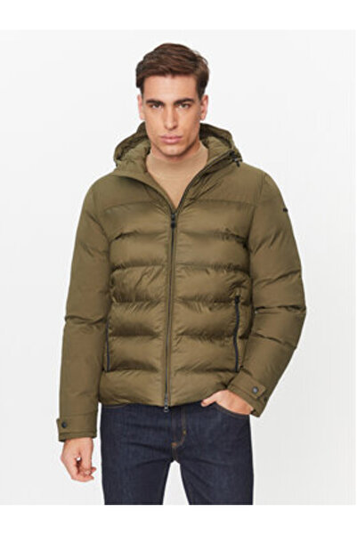 Geox Ανδρικό Χειμερινό Μπουφάν M3628J-TC175 Πράσινο