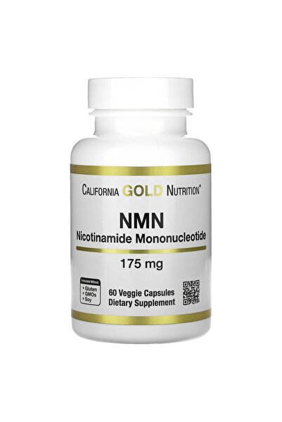 California Gold Nutrition , NMN, 175 mg, 60 Veggie Capsules