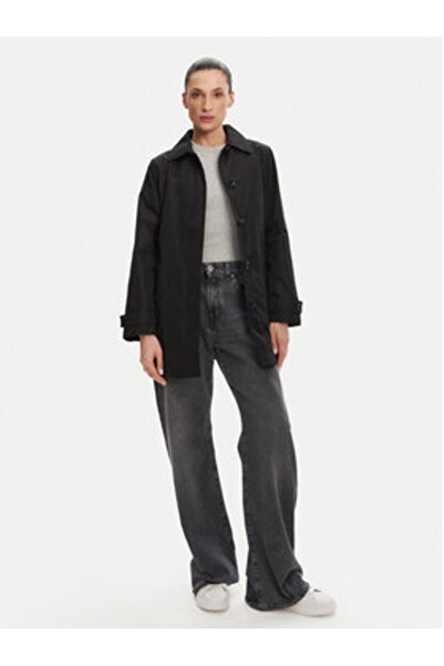 Geox Γυναικεία Καμπαρντίνα W5520N-T3111 Μαύρο