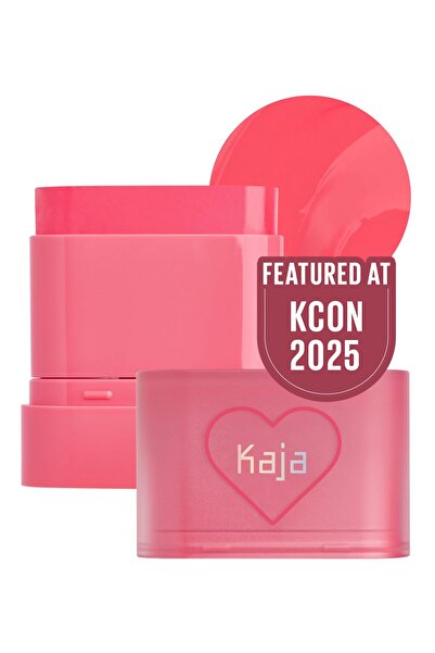 Kaja Cheek & Lip Dewy Bar 02 Strawberry Sorbet | Creamy Blusher & Balm Multi-...