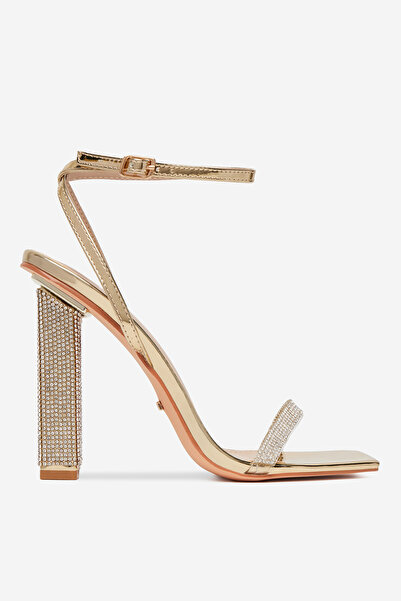 DeeZee Γυναικεία Σανδάλια σε κούμπωμα σε χρυσό κούμπωμα 36