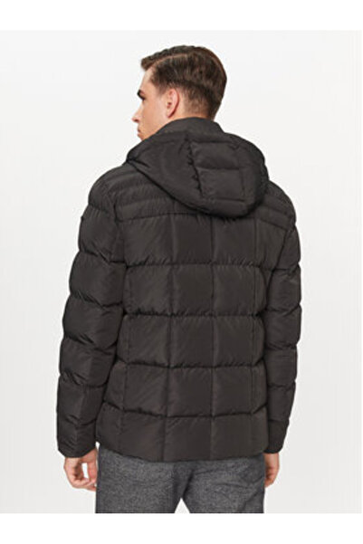 Geox Ανδρικό Χειμερινό Μπουφάν M3628C-T2941 Μαύρο
