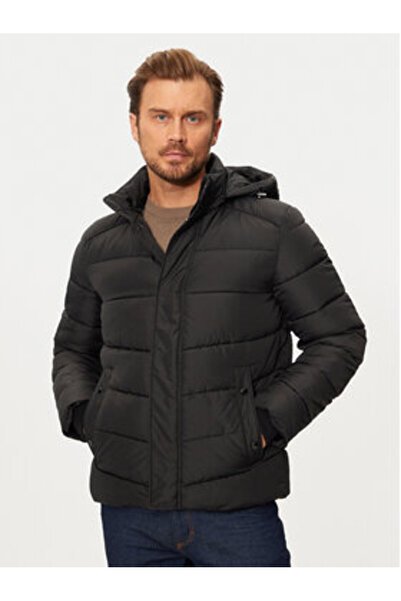 Geox Ανδρικό Χειμερινό Μπουφάν M4628C-T3144 Μαύρο