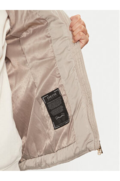 Geox Γυναικείο Μπουφάν με Πούπουλα W4626T-T3122 Μπεζ